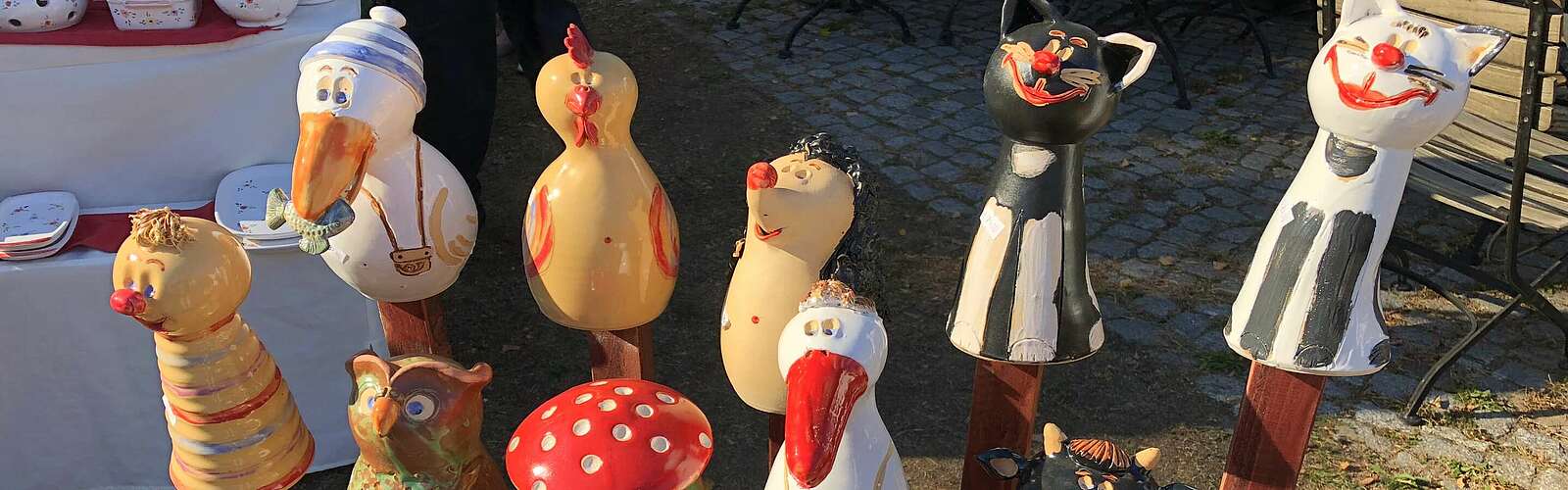 Keramikmarkt,
        
    

        Foto: Tourismusverband Dahme-Seen e.V./Petra Förster