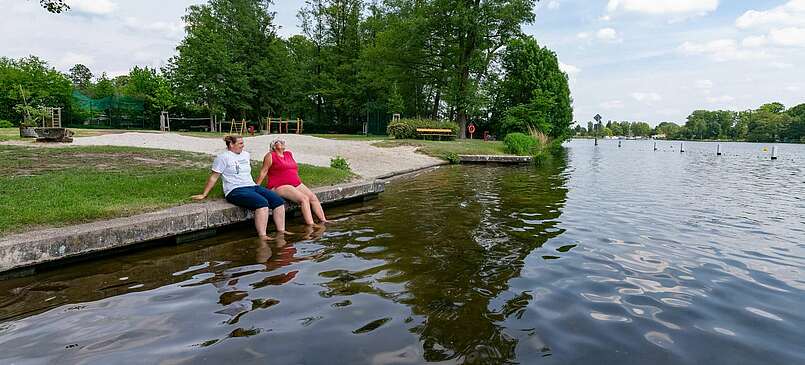 Strandbad Neue Mühle: Im Reich der Werners