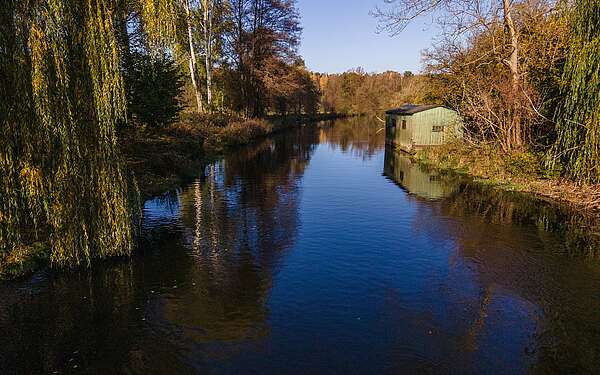 Luftbild Fluss Dahme