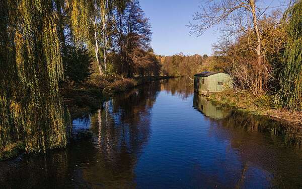 Luftbild Fluss Dahme