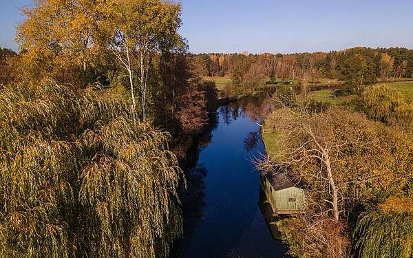 Luftbild Fluss Dahme