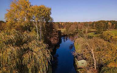 Luftbild Fluss Dahme
