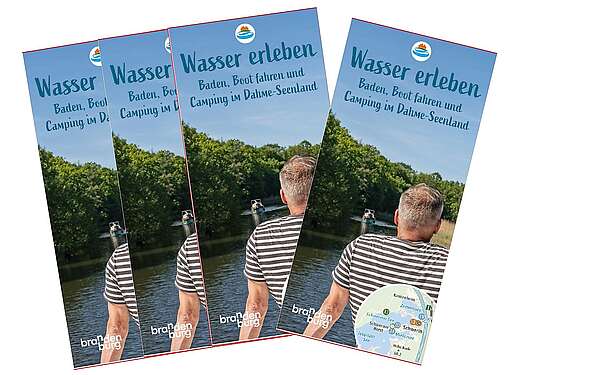 Broschürenfächer Wasser erleben