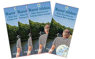 Broschürenfächer Wasser erleben