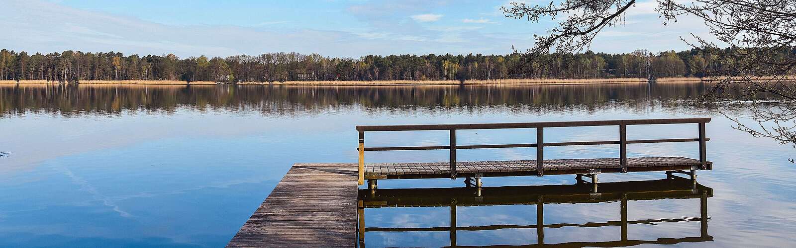Holzsteg am Köthener See