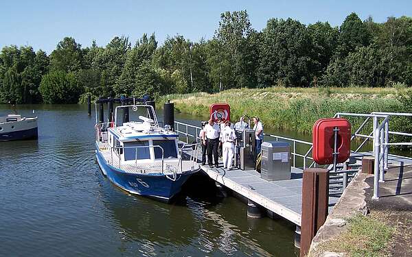 Wassertankstelle Wasserschutzpolizei