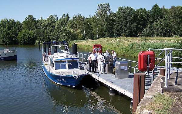 Wassertankstelle Wasserschutzpolizei