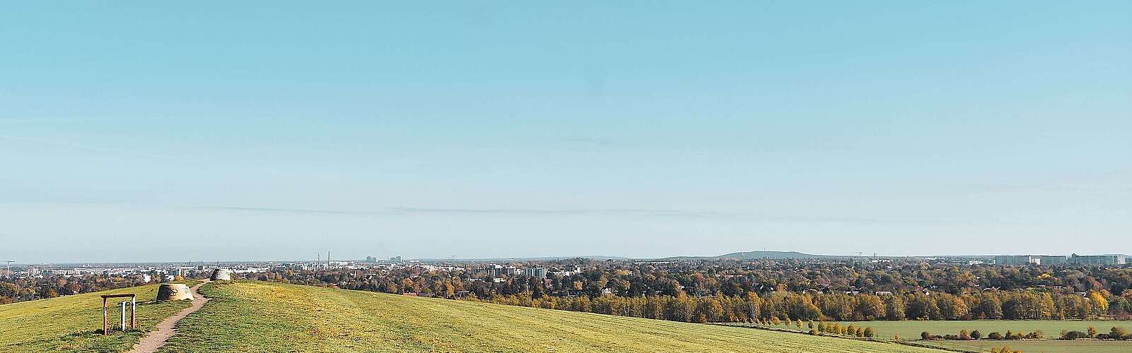 Blick vom Skypoint in die Landschaft