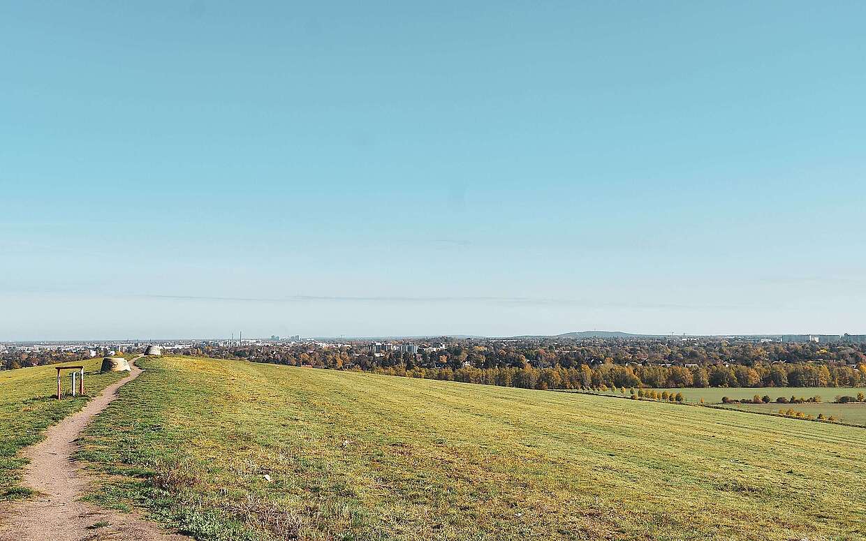 Blick vom Skypoint in die Landschaft