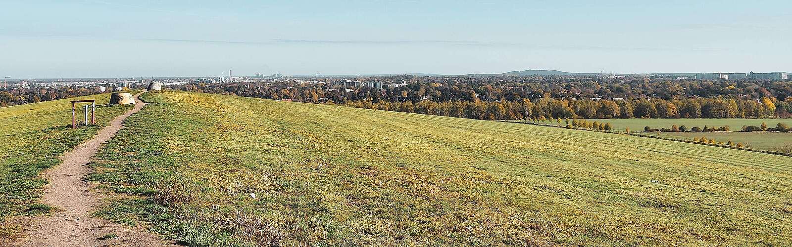 Blick vom Skypoint in die Landschaft
