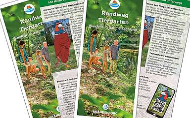Flyer Rundweg Tiergarten