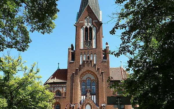 Ev. Kirche am Händelplatz in Eichwalde