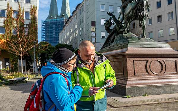 Start an der Nikolaikirche Berlin