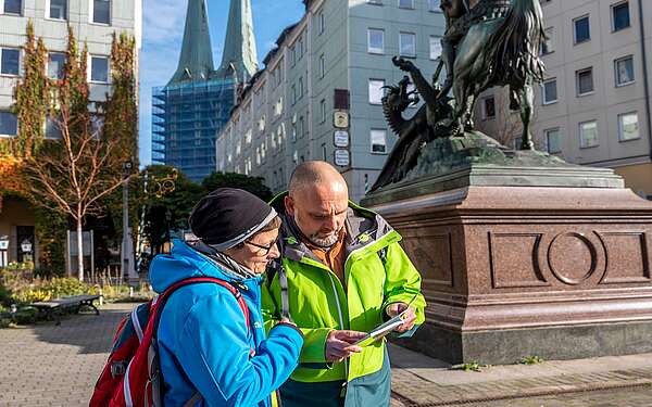 Start an der Nikolaikirche Berlin
