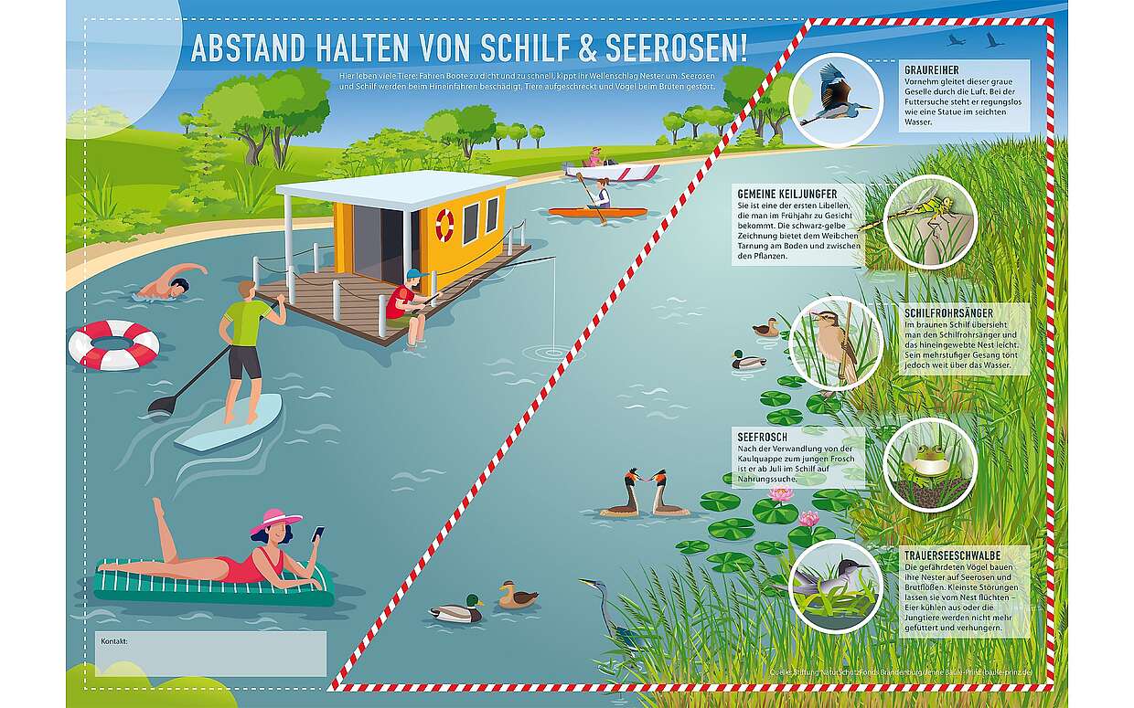 Verhalten auf dem Wasser