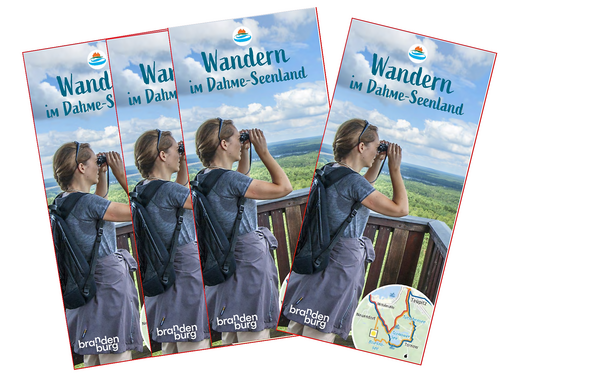 Broschürenfächer Wandern