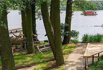 Rutsche im Strandbad Neue Mühle in Königs Wusterhausen