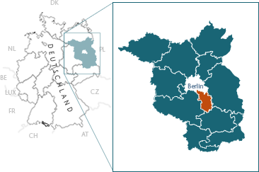 Brandenburg Landkarte